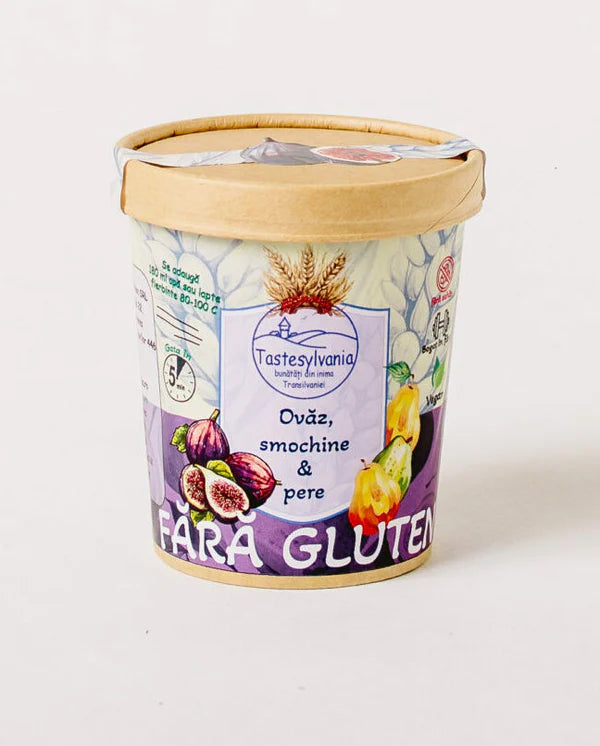 Terci Fără Gluten cu Smochine și Pere, Mic Dejun Sănătos și Hrănitor 70g